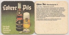Lohrer-Bier - alter Bierdeckel