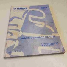 YAMAHA YZ 250 FY 2009 LIT-11626-22-56 Motorrad-Handbuch gebraucht manual guide