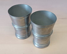 Zinn Geschirr - 2x Becher - ca