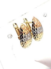 Ohrhänger 14 Karat Rosé-