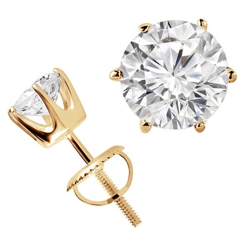 Karat gelbgold ohrstecker - gelbgold,