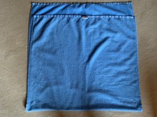 Bade Handtuch TCM blau Microfaser 60 Grad waschbar 100% Polyester, neuwertig uni