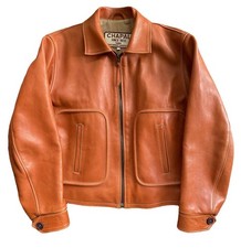 Chapal Herren Sport-Lederjacke