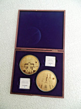 Konvolut  2 x Große Gigant  Medaillen Kölner Dom + Brandenburger Tor Berlin