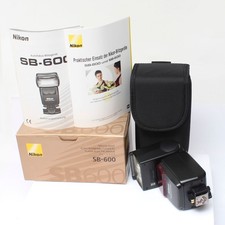 Nikon Speedlight SB-600 Blitzgerät OVP + Beschreibung, Tasche  Nr.683