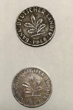 2 x 1 Pfennig - Bank deutscher