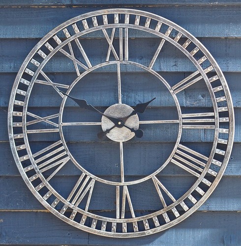 Große buxton gartenuhr - große,