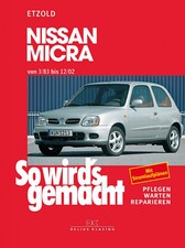 REPARATURANLEITUNG WERKSTATTHANDBUCH - SO WIRDS GEMACHT 85 NISSAN MICRA WARTUNG