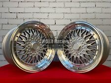 4X 17 Zoll RS Mesh Style Deep Dish Alufelgen 5X120 für BMW E34 E90 E39 E60