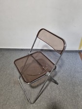 CASTELLI PLIA ++ Plexiglas Designstuhl STUHL Klappstuhl Chrom ++ Pop Art 1967