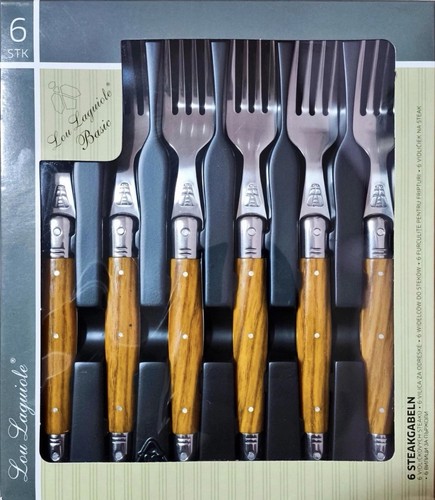 Neu 6er steakgabel - 6er, set