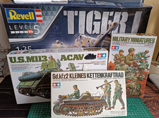 Modellbau 1:35 Militär Tamiya,Revell Konvolut