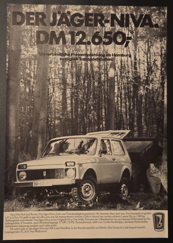 Geländewagen lada jäger - lada,