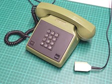 DDR Telefon mit Tastenfeld ferro Alpha VEB Fernmeldewerk Nordhausen 1989 #16