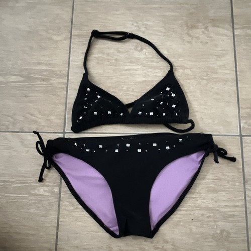 Bikiniset schwarz mit - schwarz,