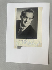 SANDOR KONYA († 2002) Klassik Oper signed Magazinseite 10x15 Autogramm autograph