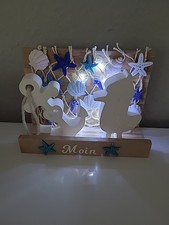 Maritim  Holztablett mit Licht