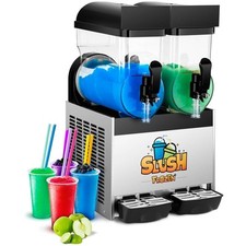 Slush Eis Maschine Slushmaschine Ice Maker Softeis Slusheis 2 x 12 Liter