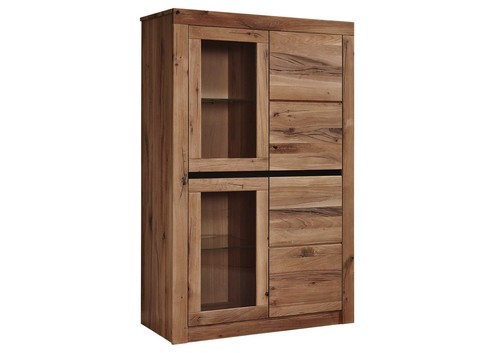 Massivholz vitrine holz - vitrine,