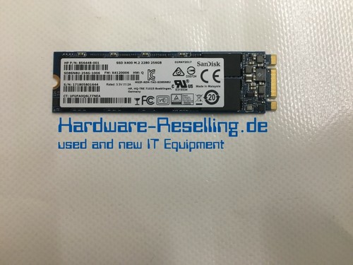 256gb ssd x400 - hp,