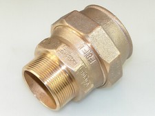 VIEGA MAXIPLEX ÜBERGANGSSTÜCK 63 MM x 2" AG VERBINDER VERSCHRAUBUNG KLEMMFITTING