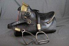 Sattel Kosaken Ungarn Militär Reiter Ausrüstung alt Kavallerie