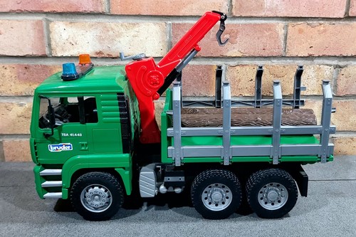 Bruder 02769 man holz - bruder, lkw