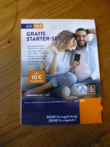 Aldi talk starter set - -,