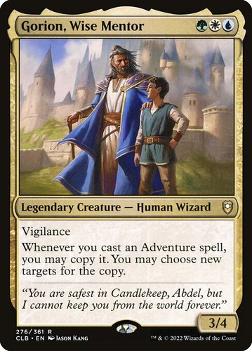 Magic mtg gorion wise - magic/mtg, mentor