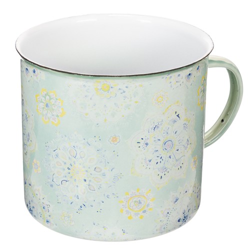 Deko tasse pflanztopf mandala - deko,