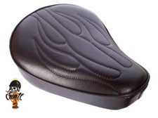 Motorradsitz Flamed Solositz