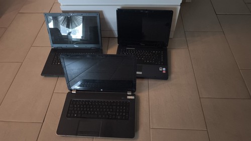 Laptops konvolut fujitsu - konvolut, hp
