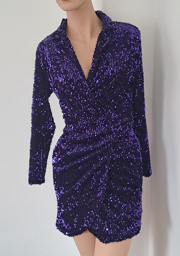 Zara abendkleid lila - zara,