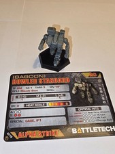 Battletech Howler(Baboon), Catalyst CGL Plastikminiatur +AS +Piloten Karte