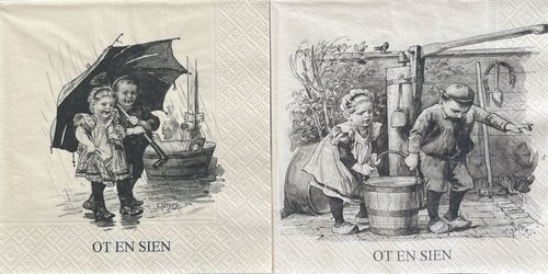 Verschiedene servietten - verschiedene,