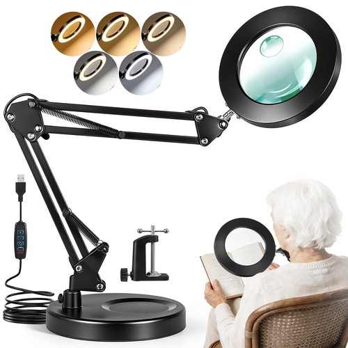 Lupe mit licht und - 2-in-1,