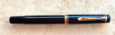TOLLE GEBRAUCHTE!  PELIKAN M200 Füllhalter, old style, schwarz, EF Feder