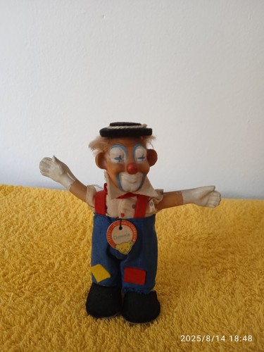 Schöner alter steiff clownie - alter,