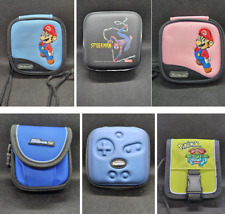Gameboy Advance GBA SP - Original Nintendo Tasche, blau schwarz Mario pokemon