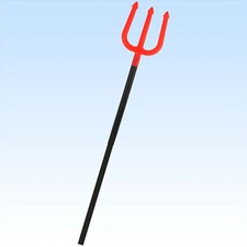 Dreizack ca. 110cm für Kostüm Teufel  Satan Teufelsstab Stab Accessoire Karneval
