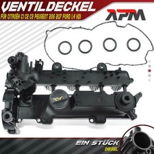 Ventildeckel Zylinderkopfhaube für Citroën C1 C2 C3 Peugeot 206 207 Ford 1.4 HDi