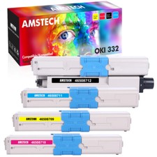 4x XXL Toner kompatibel zu OKI