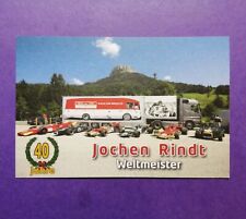 alte Karte Jochen Rindt
