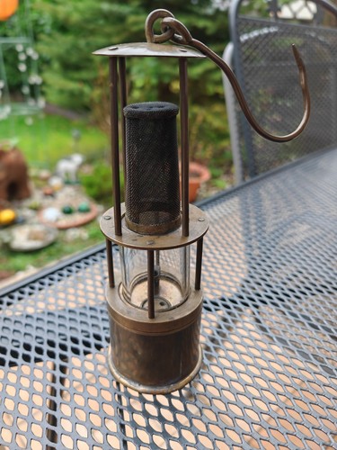 Sehr schöne alte grubenlampe - schöne,