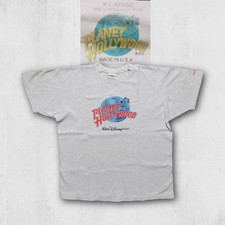 Vintage 90s Planet Hollywood x Walt Disney  World T‑Shirt USA XL Single‑Stitch