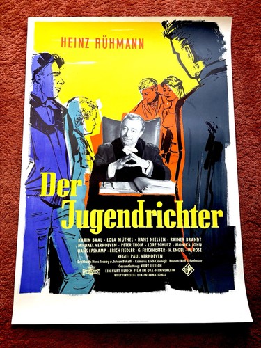 Der jugendrichter kinoplakat - jugendrichter,