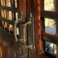 Groß gusseisen tor scheune - tor,