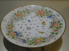 Porzellanteller "Peint a la Main" Lyvia, Manufaktur Heinrich ?
