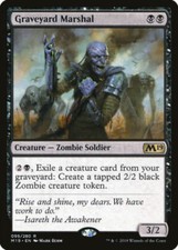 1x GRAVEYARD MARSHAL - Zombie - M19 - MTG - Magic the Gathering - NM