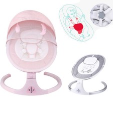 Elektrische Babywippe Babyschaukel Bluetooth Musik USB Wippe mit Fernbedienung
